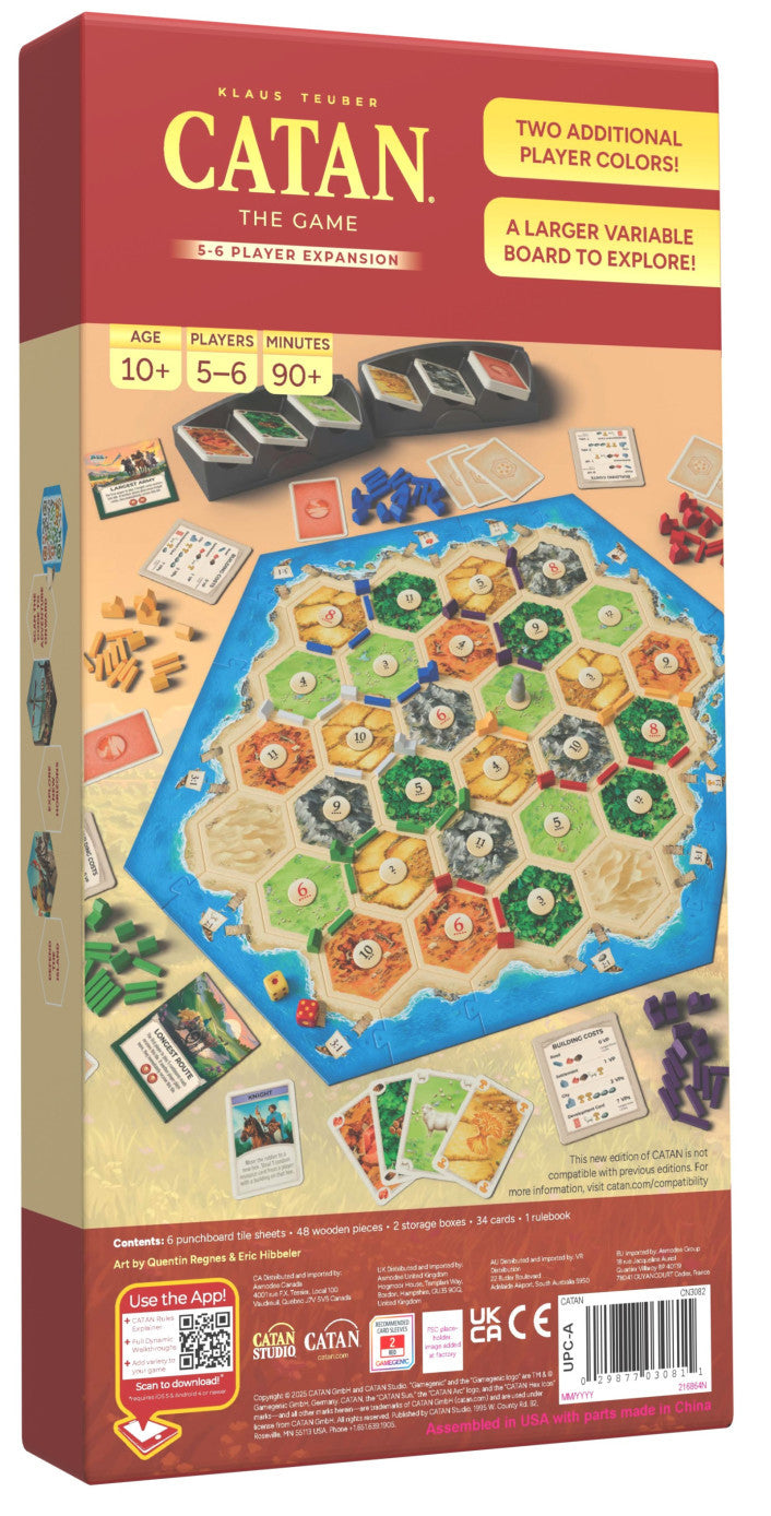 Catan 5-6 Player Extension 6th Edition