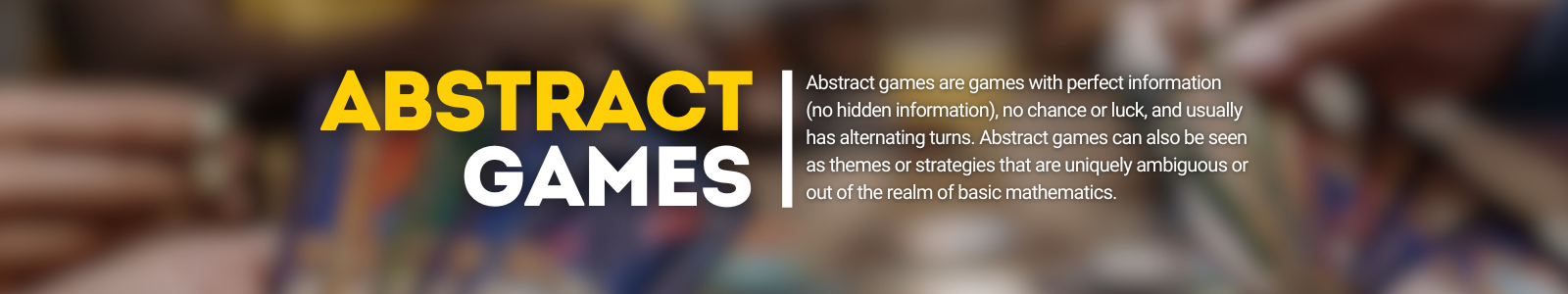 Abstract Games – Wizard's Arcane Tabletop Tavern