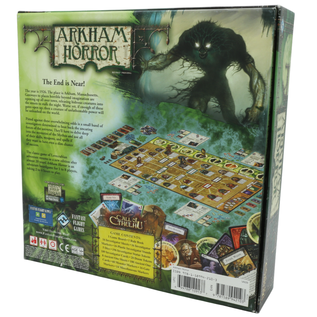 Arkham Horror (used) - Wizard's Arcane Tabletop Tavern