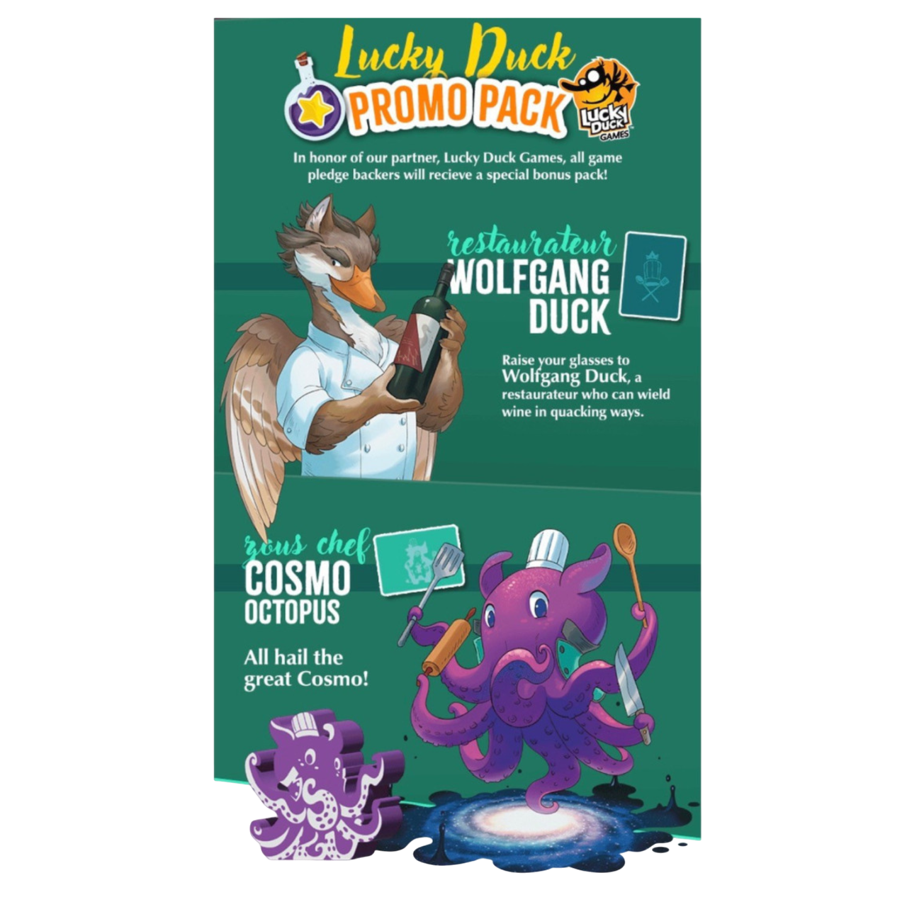 Critter Kitchen + Lucky Duck Promo Pack - Wizard's Arcane Tabletop Tavern