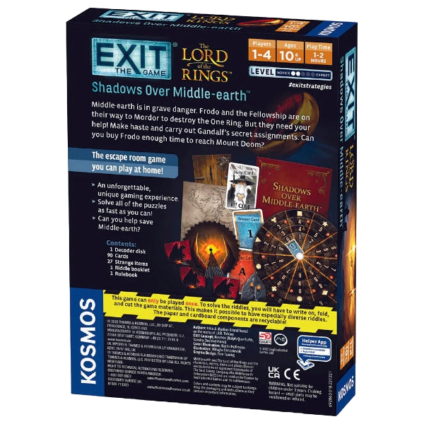 Exit: The Game – The Lord of the Rings: Shadows over Middle-earth