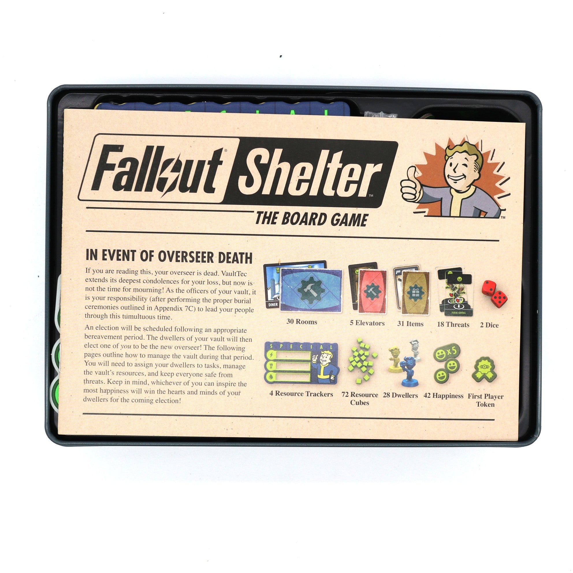 Fallout Shelter the Board Game(used)