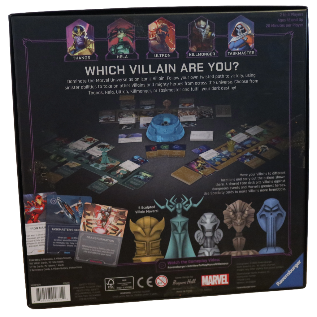 Marvel Villainous Infinite Power Game (used)