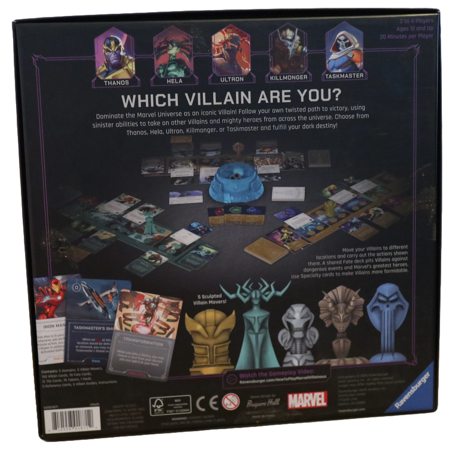 Marvel Villainous Infinite Power Game (used)