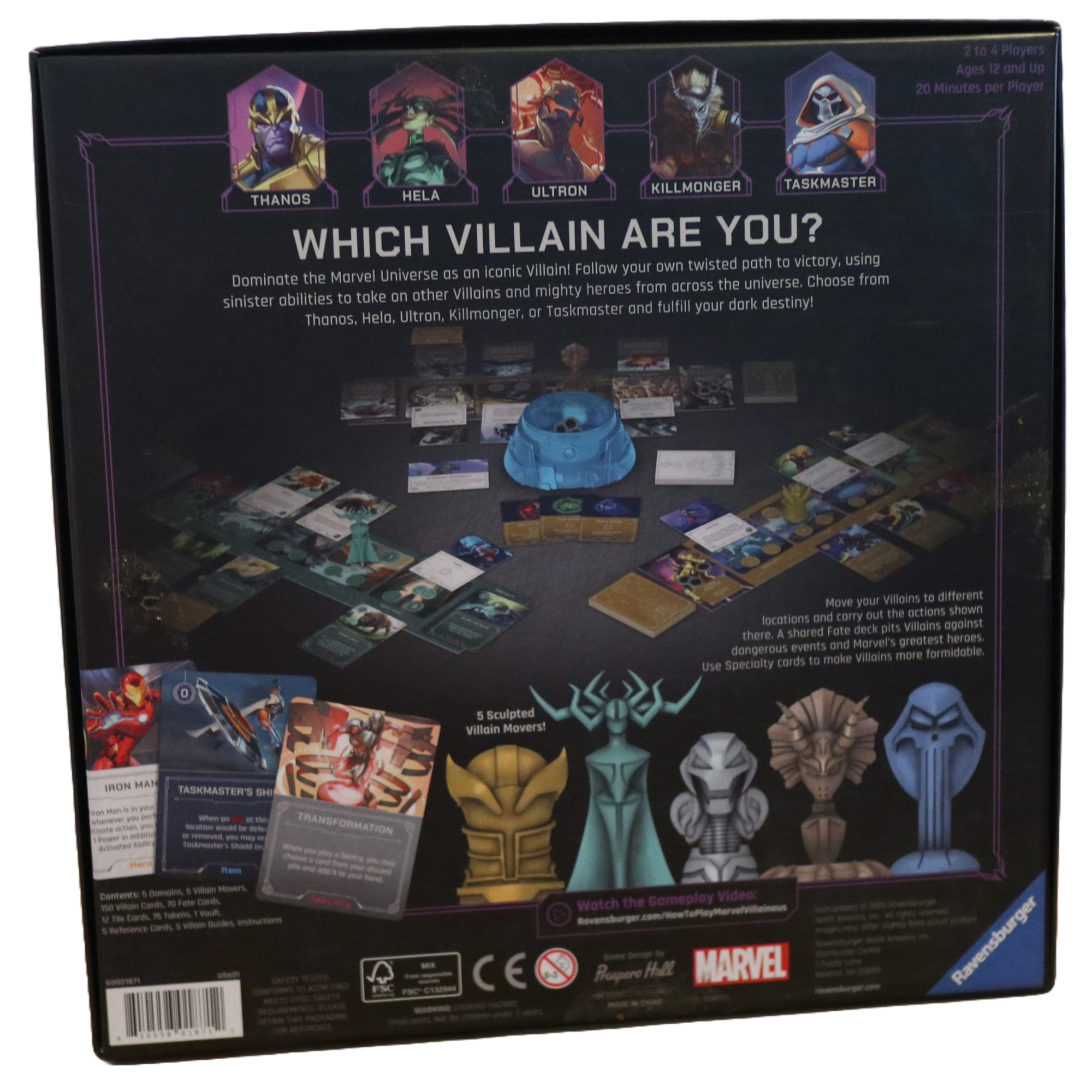 Marvel Villainous Infinite Power Game (used)
