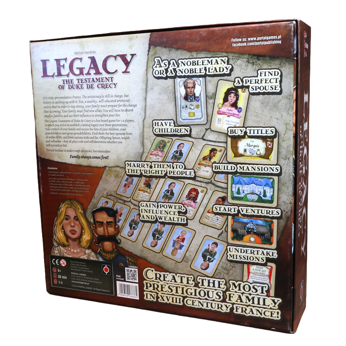 Legacy the Testament of Duke de Crecy (used)