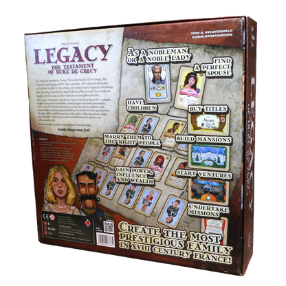 Legacy the Testament of Duke de Crecy (used)