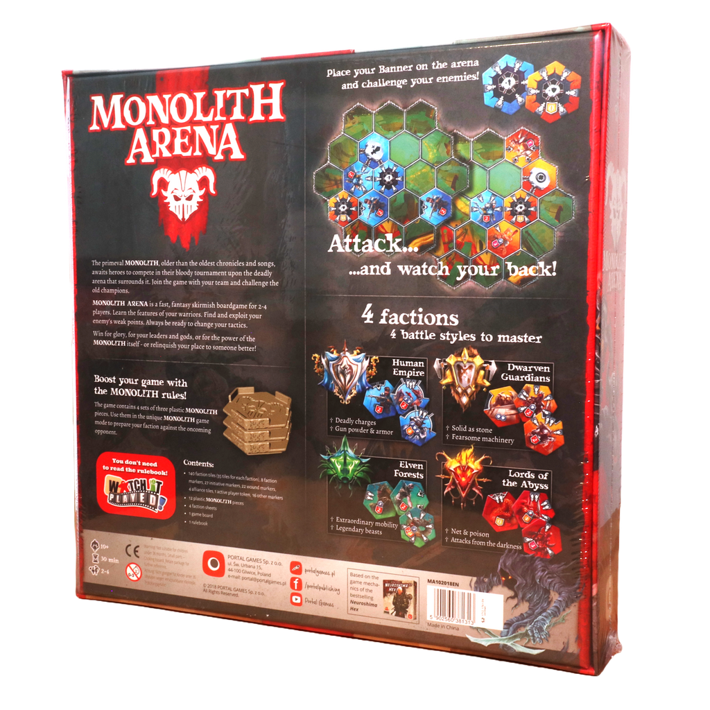 Monolith Arena - Back
