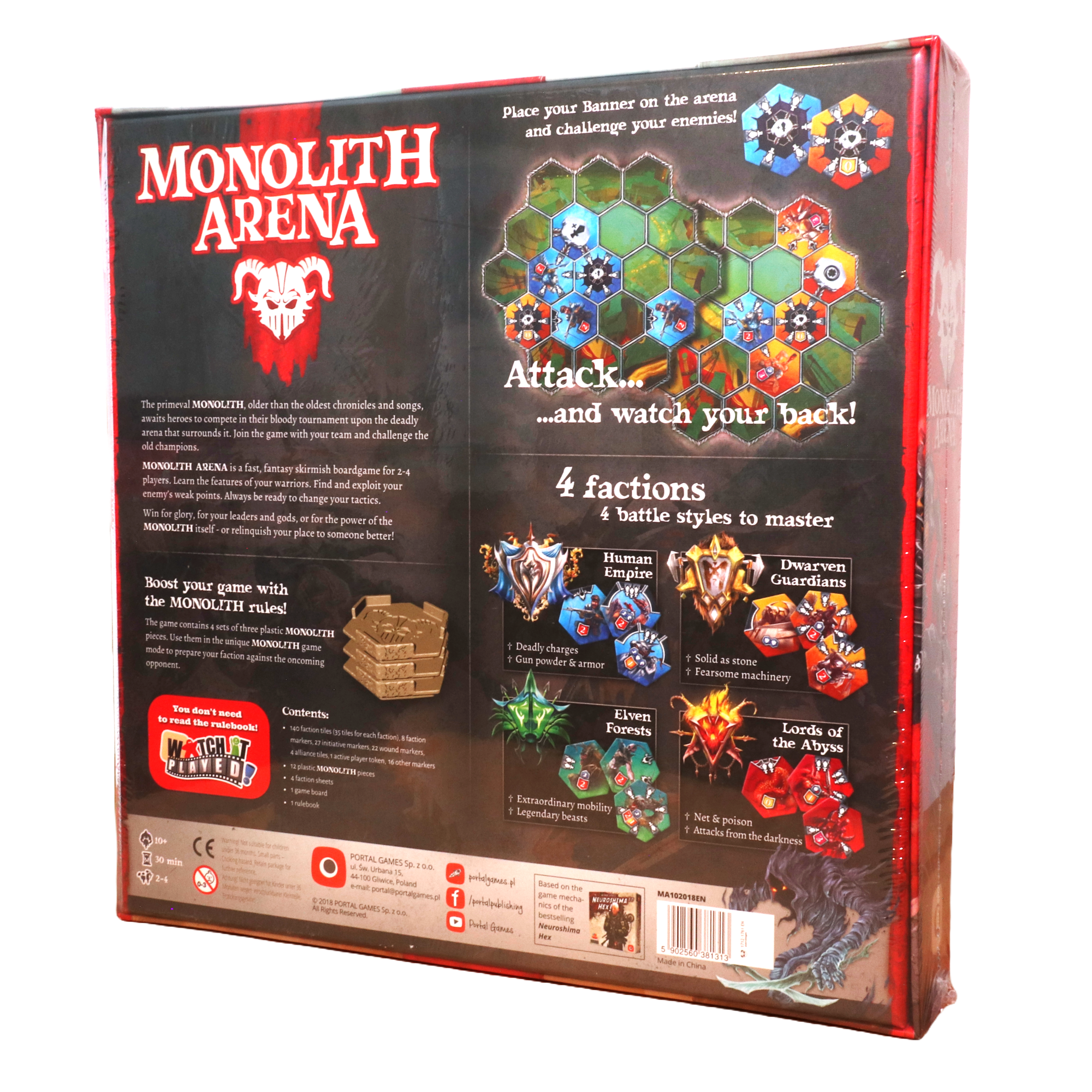 Monolith Arena - Back