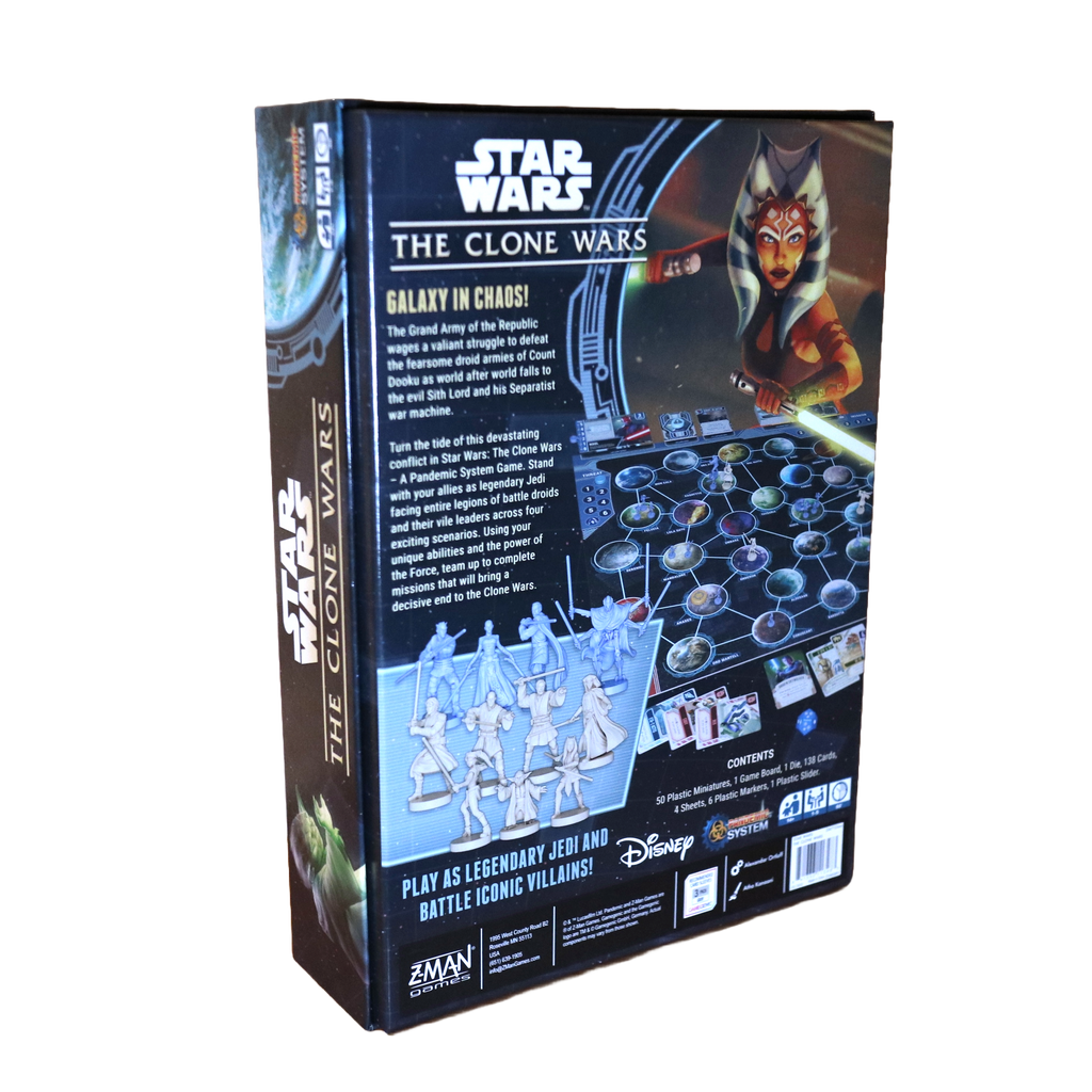 Star Wars The Clone Wars - A Pandemic System Game (used) - Wizard's Arcane Tabletop Tavern
