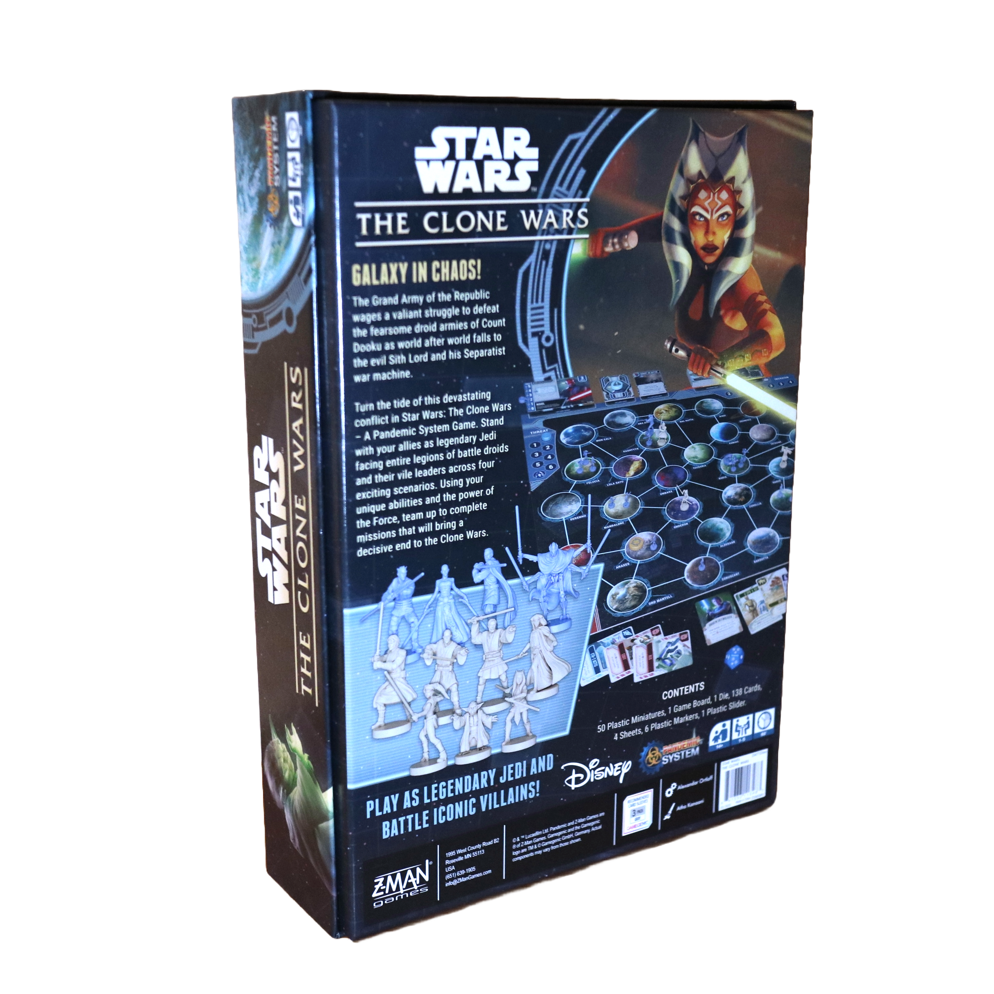 Star Wars The Clone Wars - A Pandemic System Game (used) - Wizard's Arcane Tabletop Tavern