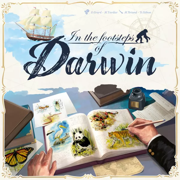 In the Footsteps of Darwin - Spiel des Jahres Nominee 2024 - Wizard's Arcane Tabletop Tavern