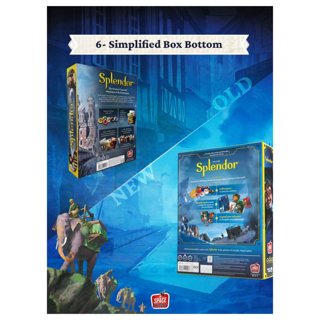 Splendor new box vs old box