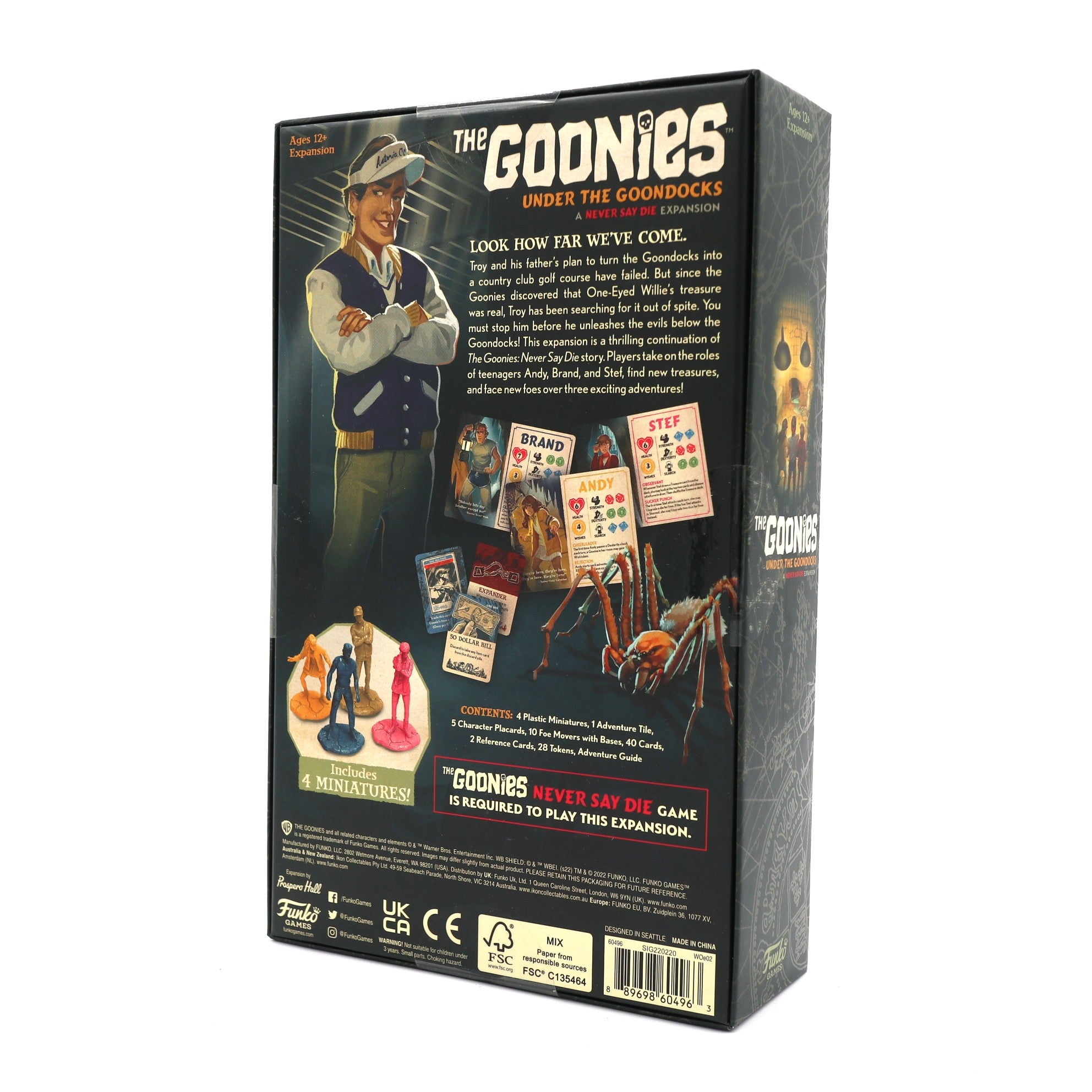 The Goonies: Under the Goondocks – A Never Say Die Expansion (used)