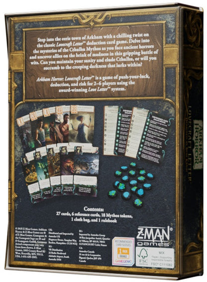 Arkham Horror Lovecraft Letter