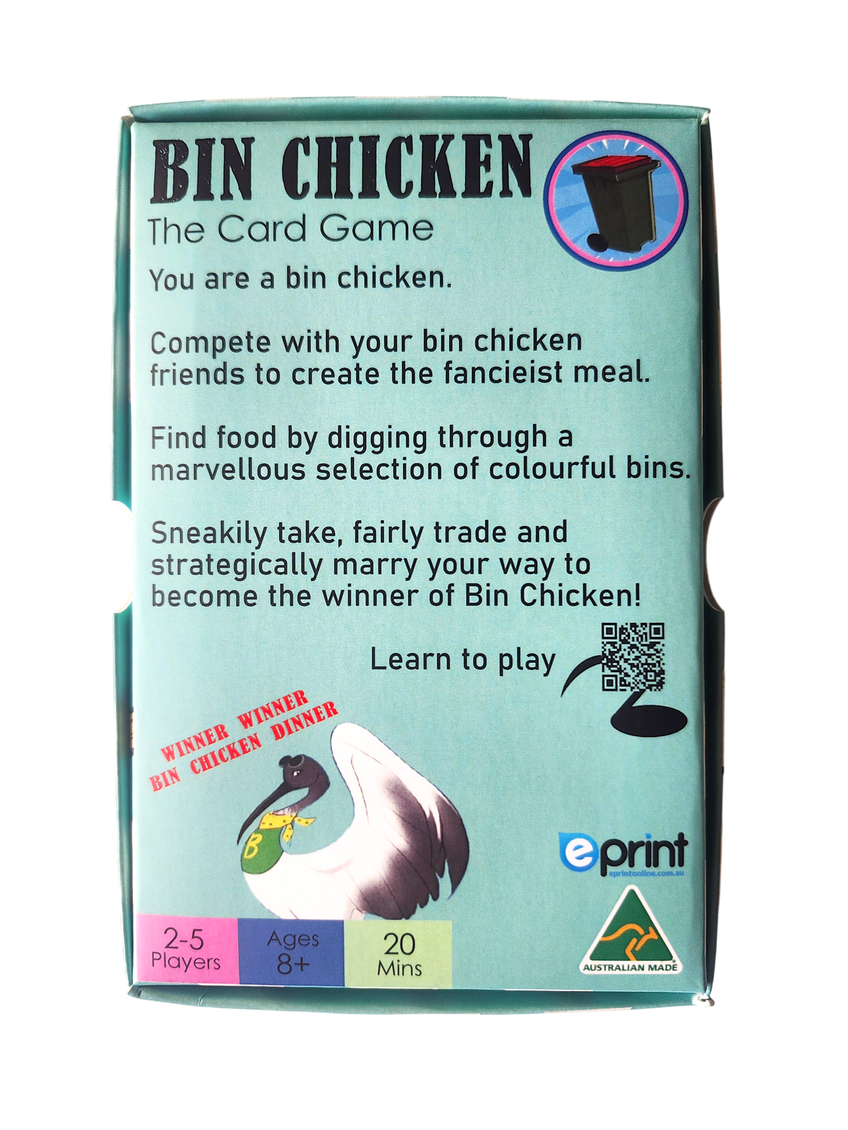Bin Chicken the Card Game