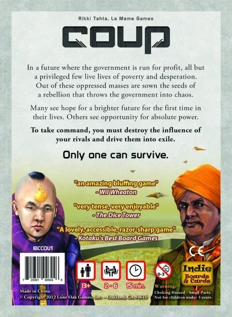 Coup - Wizard's Arcane Tabletop Tavern