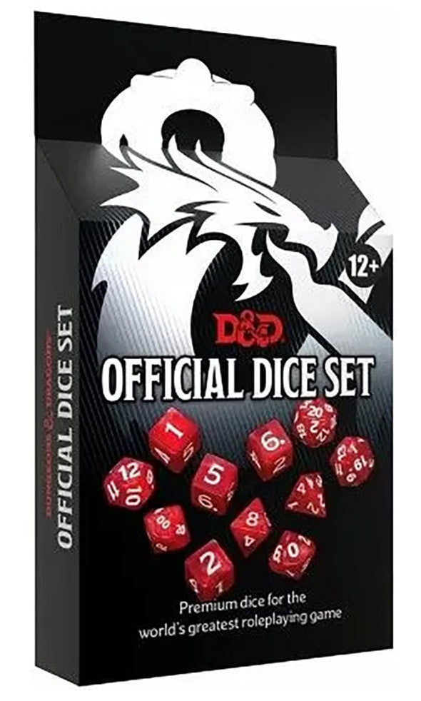D&D Dungeons & Dragons Official Dice Set - Wizard's Arcane Tabletop Tavern