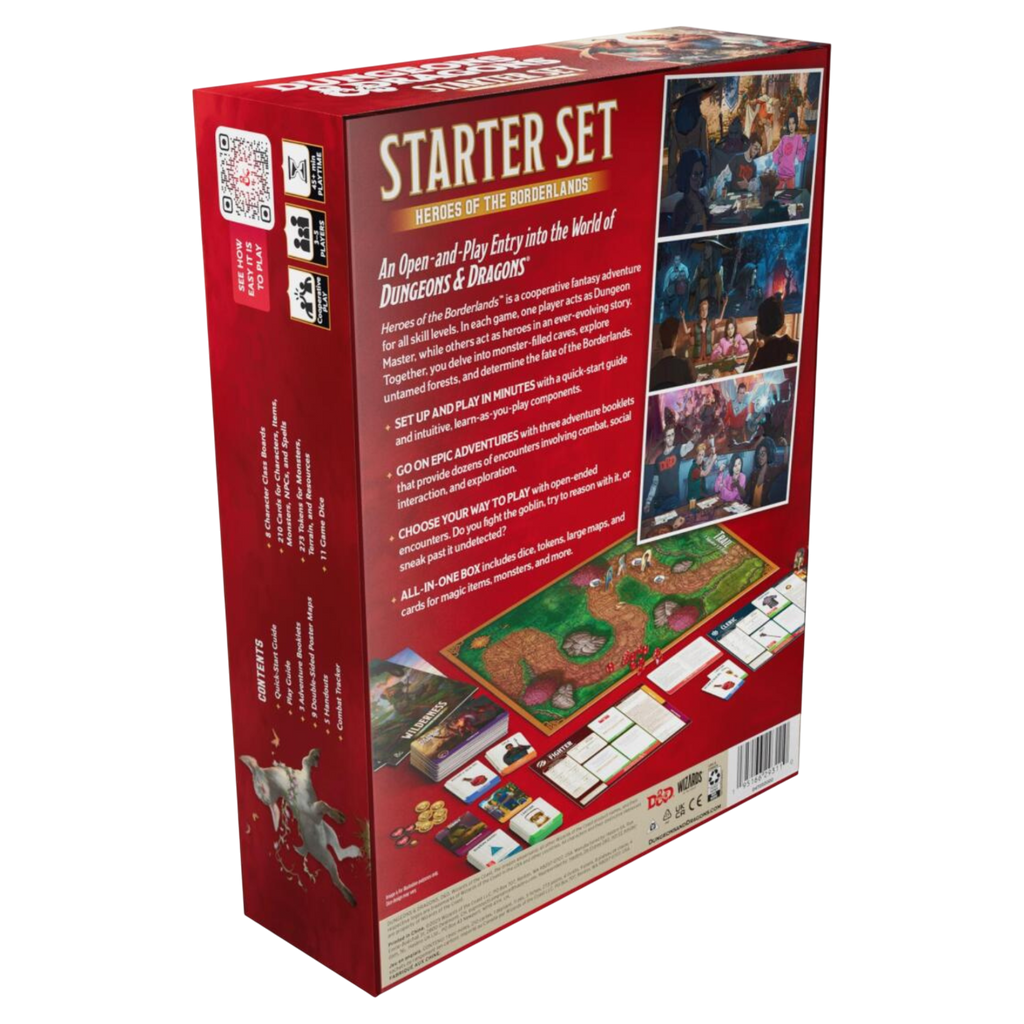 D&D Dungeons & Dragons Starter Set Heroes of the Borderlands - Wizard's Arcane Tabletop Tavern