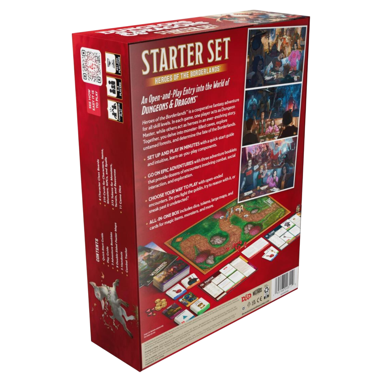 D&D Dungeons & Dragons Starter Set Heroes of the Borderlands - Wizard's Arcane Tabletop Tavern