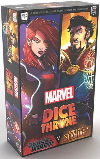 Dice Throne Marvel 2 Hero Box 2 Black Widow and Doctor Strange - Wizard's Arcane Tabletop Tavern