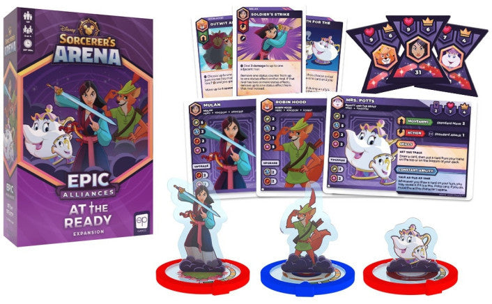 Disney's Sorcerer's Arena Epic Alliances – At the Ready - Wizard's Arcane Tabletop Tavern