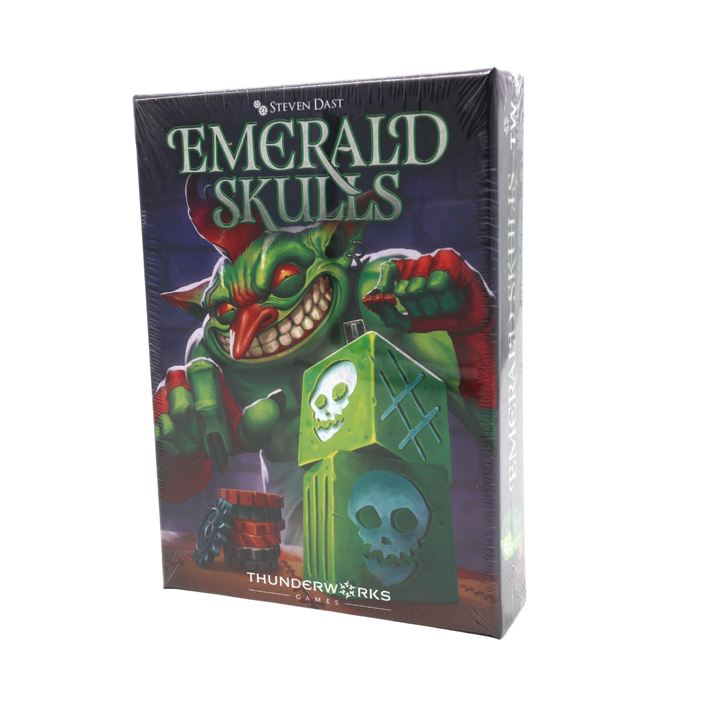Emerald Skull w/ 7- 8 Player Expansion (used) - Wizard's Arcane Tabletop Tavern