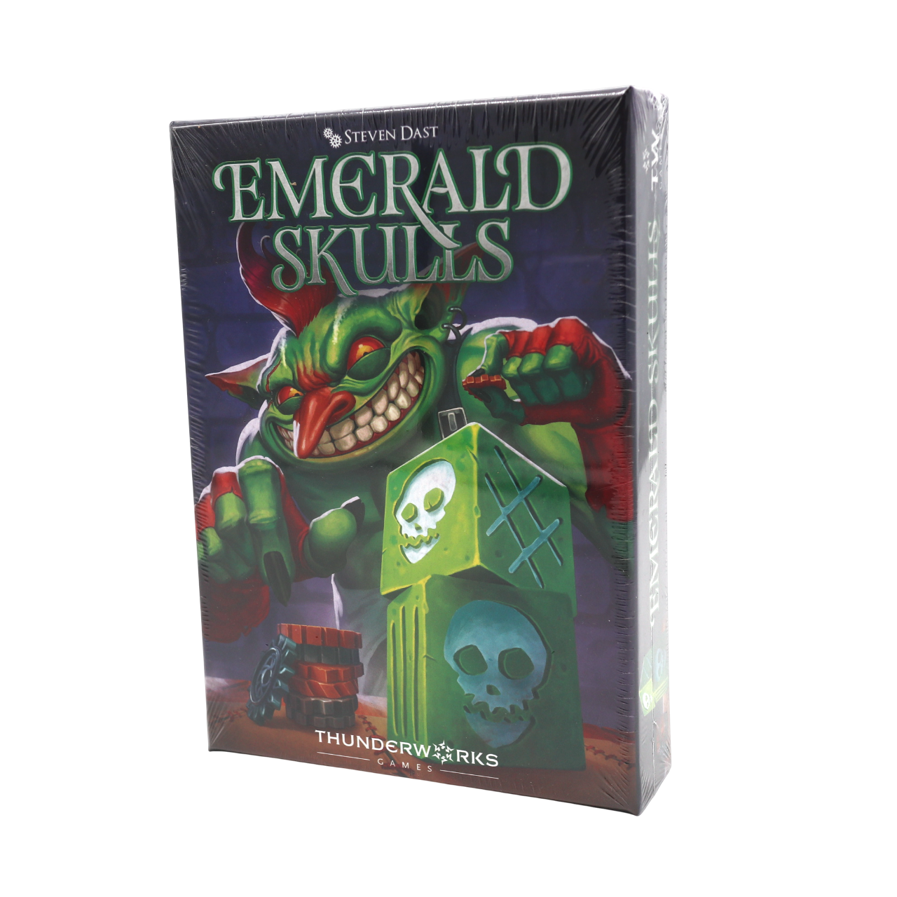 Emerald Skull w/ 7- 8 Player Expansion (used) - Wizard's Arcane Tabletop Tavern
