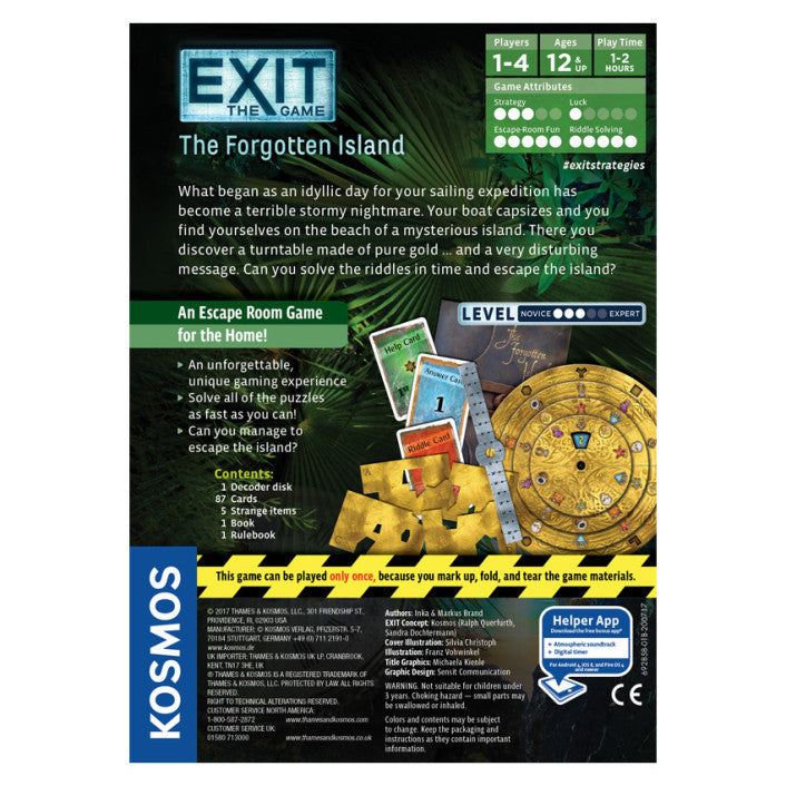 Exit the Game the Forgotten Island