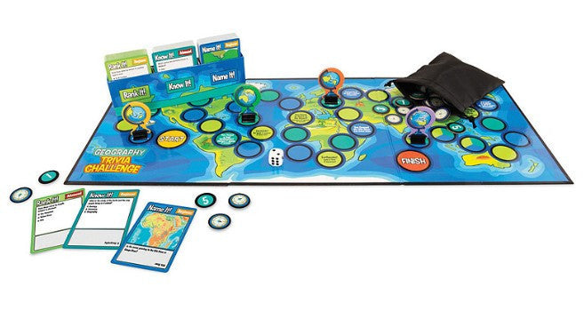 Geography Trivia Challenge - Wizard's Arcane Tabletop Tavern