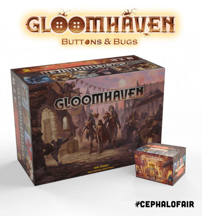 Gloomhaven Buttons and Bugs - Wizard's Arcane Tabletop Tavern