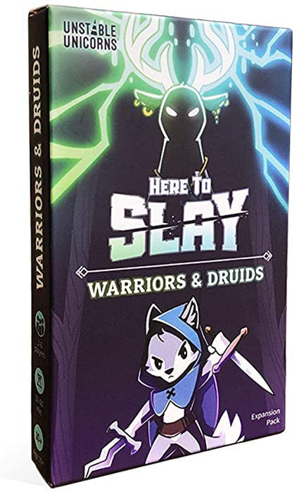 Here to Slay Warriors and Druids Expansion - Wizard's Arcane Tabletop Tavern