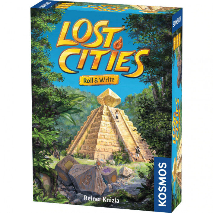 Lost Cities Roll and Write - Wizard's Arcane Tabletop Tavern