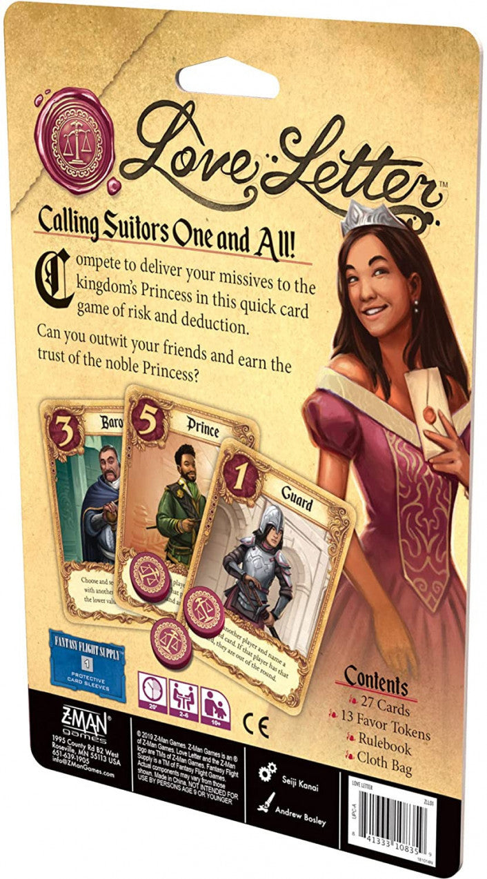 Love Letter Revised Edition - Wizard's Arcane Tabletop Tavern