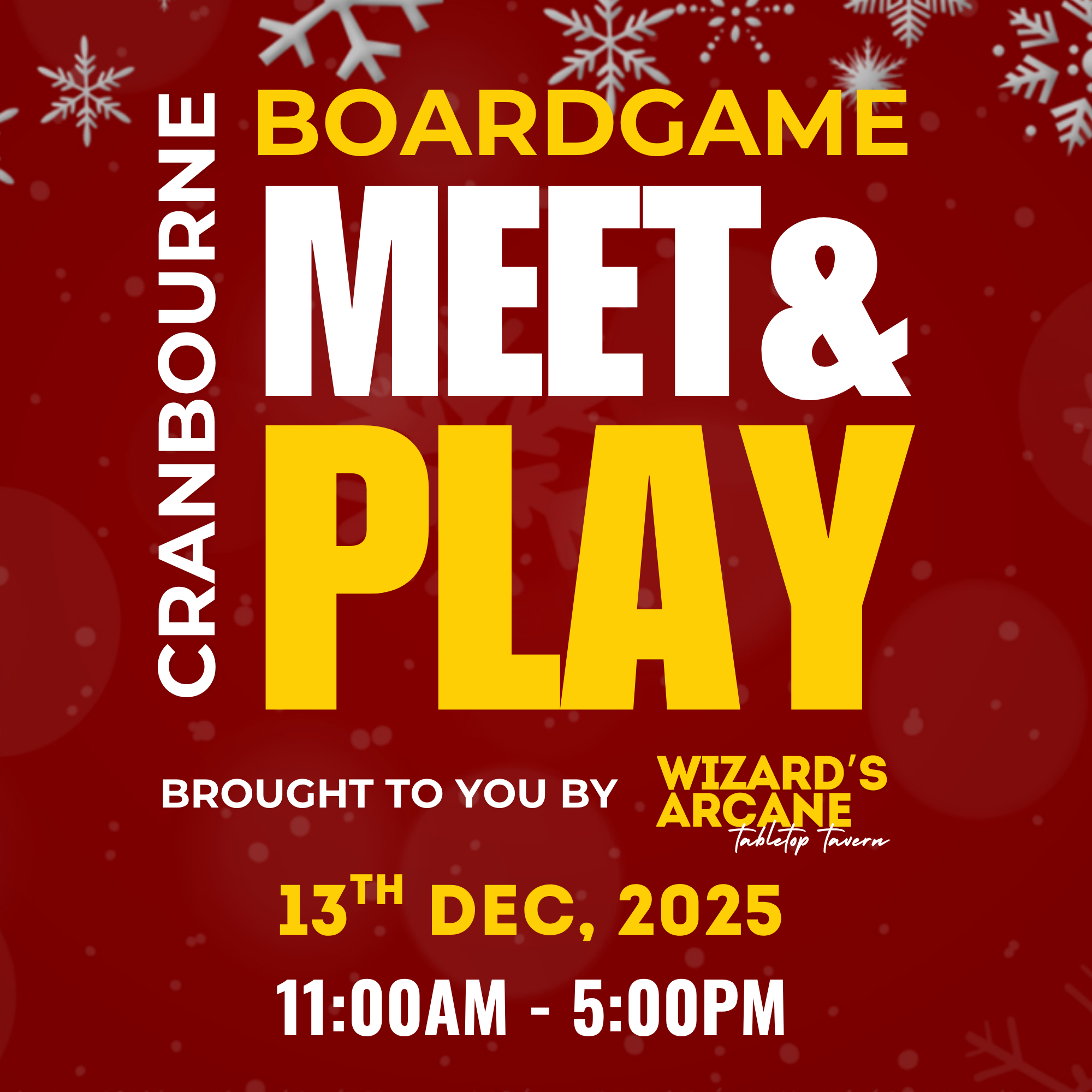 Boardgame Meet & Play Event Ticket 2025