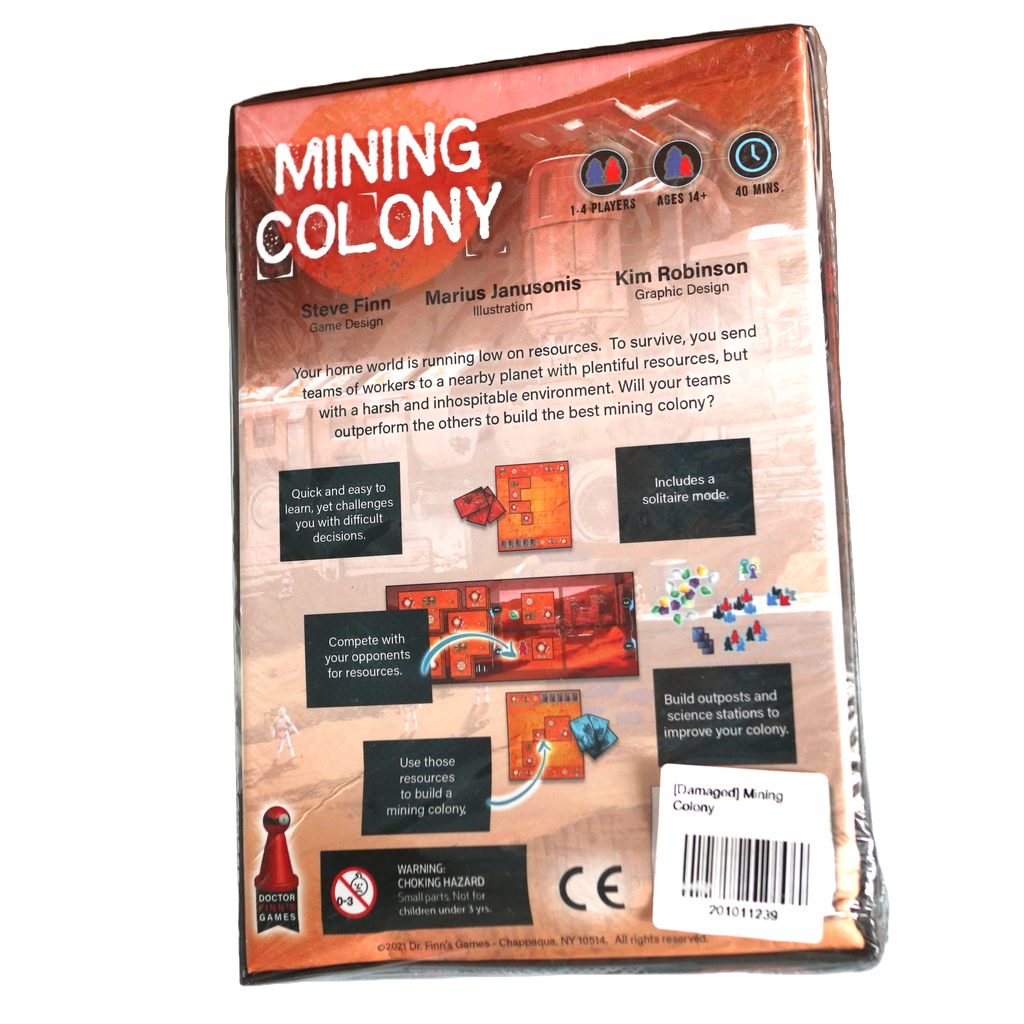 Mining Colony (damaged) - Wizard's Arcane Tabletop Tavern