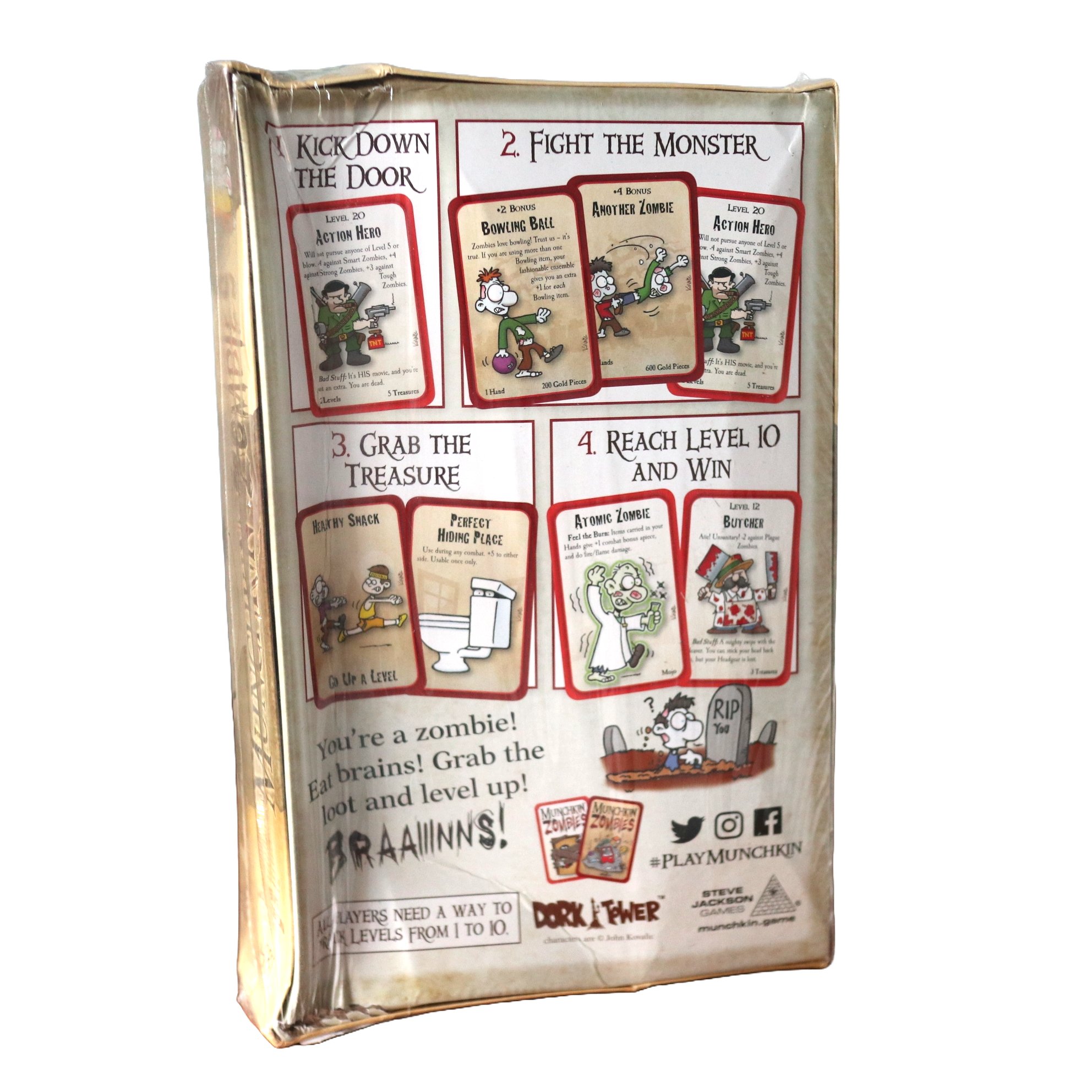 Munchkin Zombies (damaged) - Wizard's Arcane Tabletop Tavern