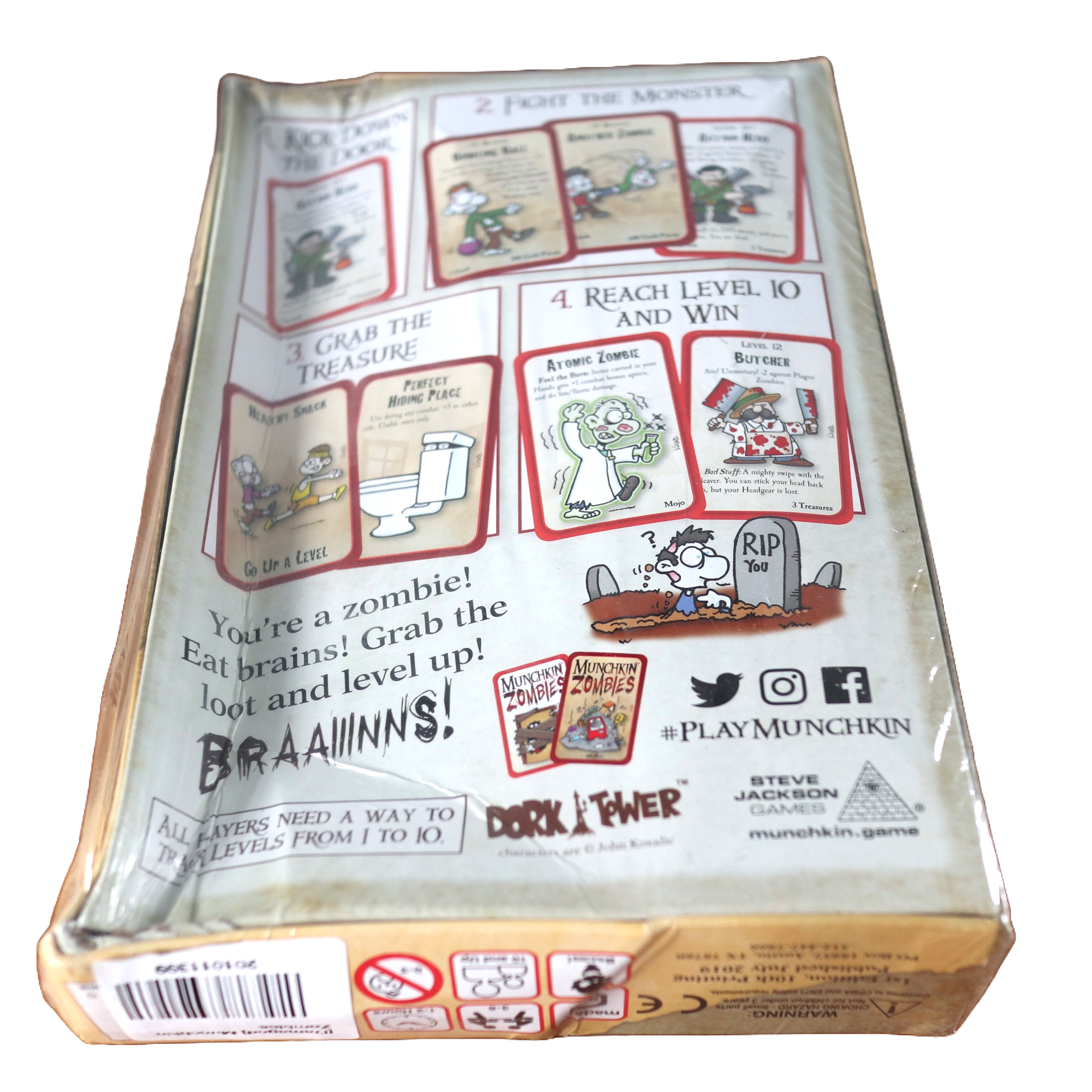 Munchkin Zombies (damaged) - Wizard's Arcane Tabletop Tavern