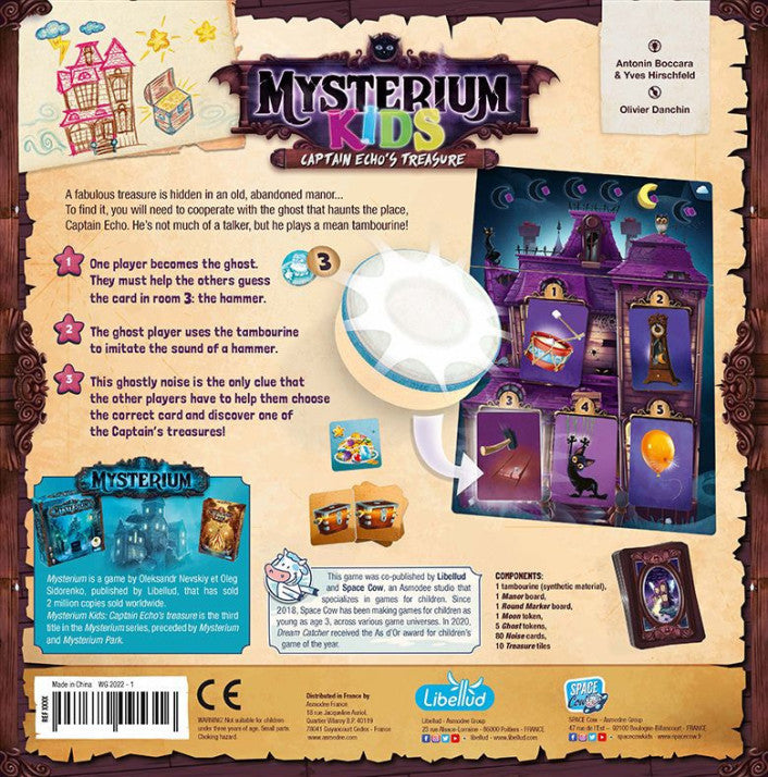Mysterium Kids - Captain Echo's Treasure - Wizard's Arcane Tabletop Tavern