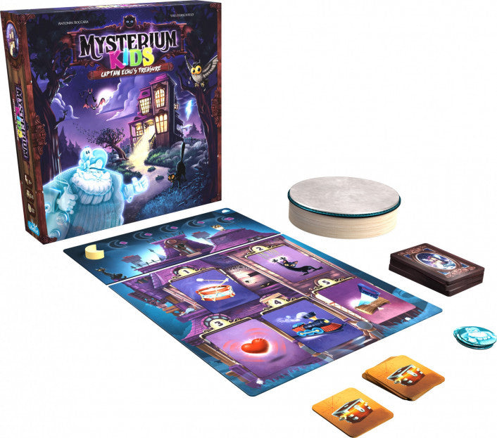 Mysterium Kids - Captain Echo's Treasure - Wizard's Arcane Tabletop Tavern