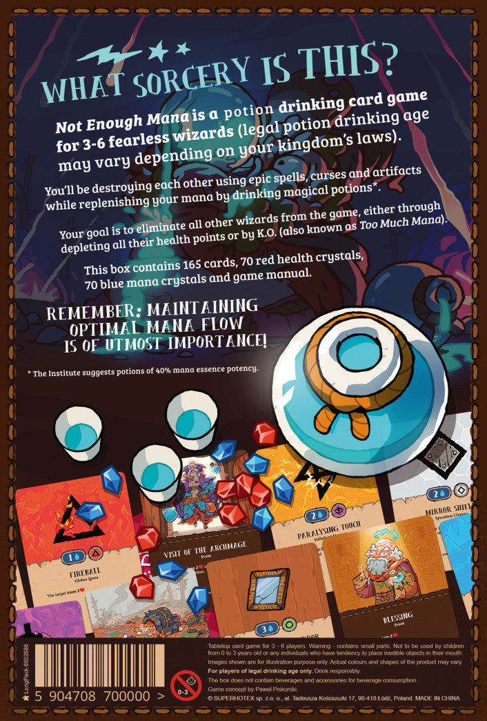 Not Enough Mana - Wizard's Arcane Tabletop Tavern