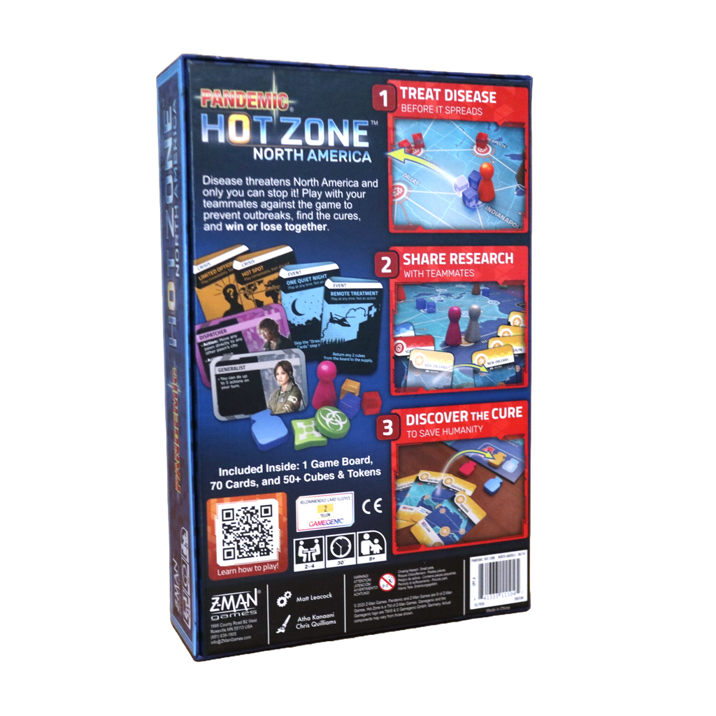 Pandemic Hot Zone North America (used)