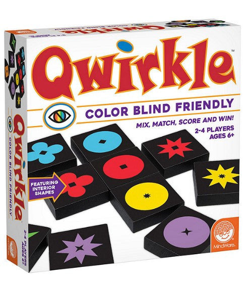 Qwirkle Colour Blind Friendly Edition - Wizard's Arcane Tabletop Tavern
