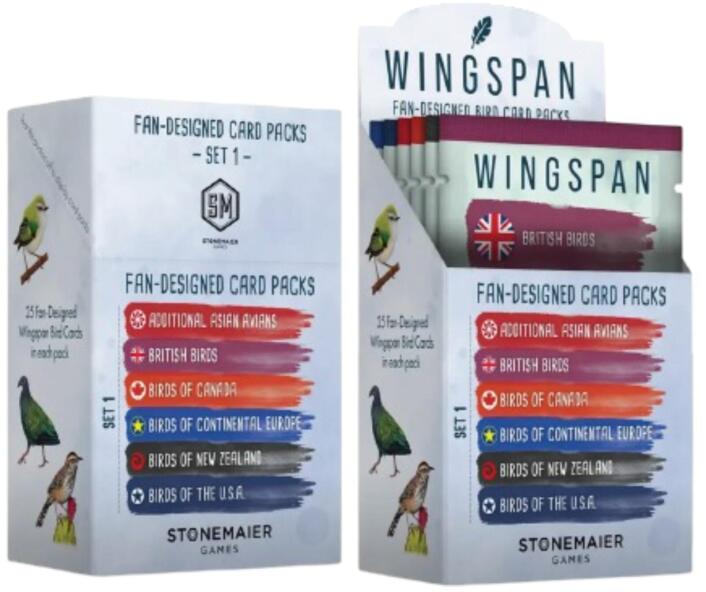 Wingspan Fan-Designed Packs
