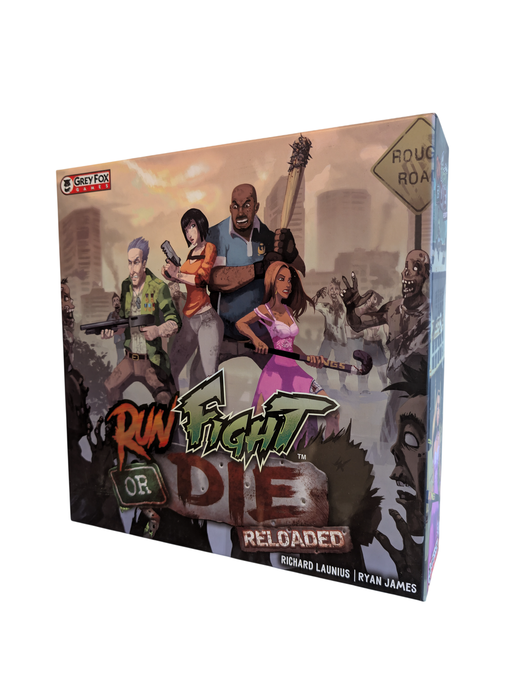 Run Fight or Die Reloaded with 5/6 Player Expansion (used)