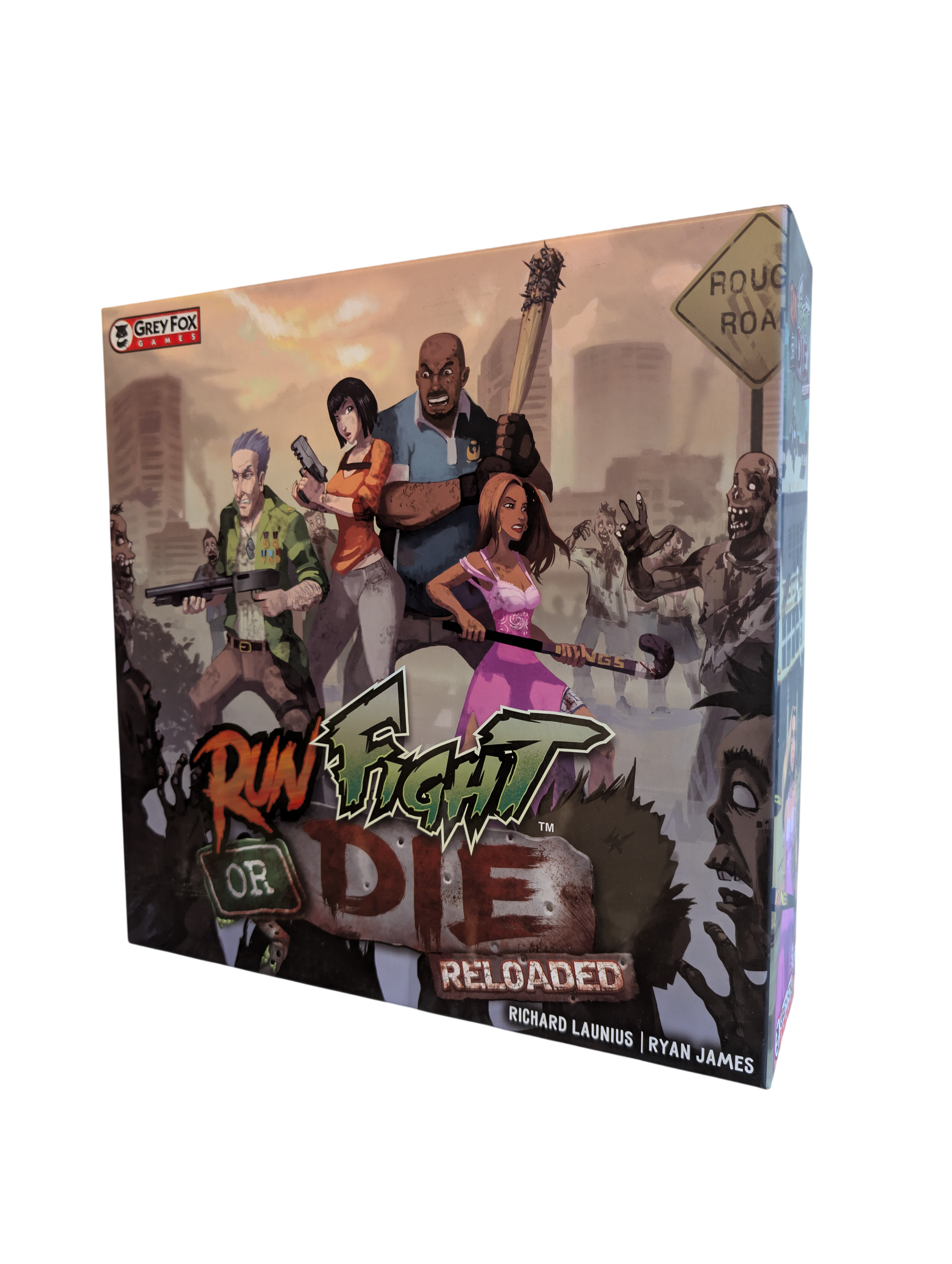 Run Fight or Die Reloaded with 5/6 Player Expansion (used)