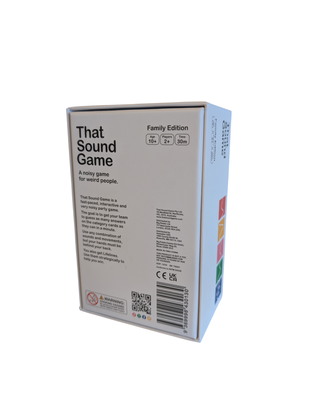 That Sound Game - Family Edition (used)