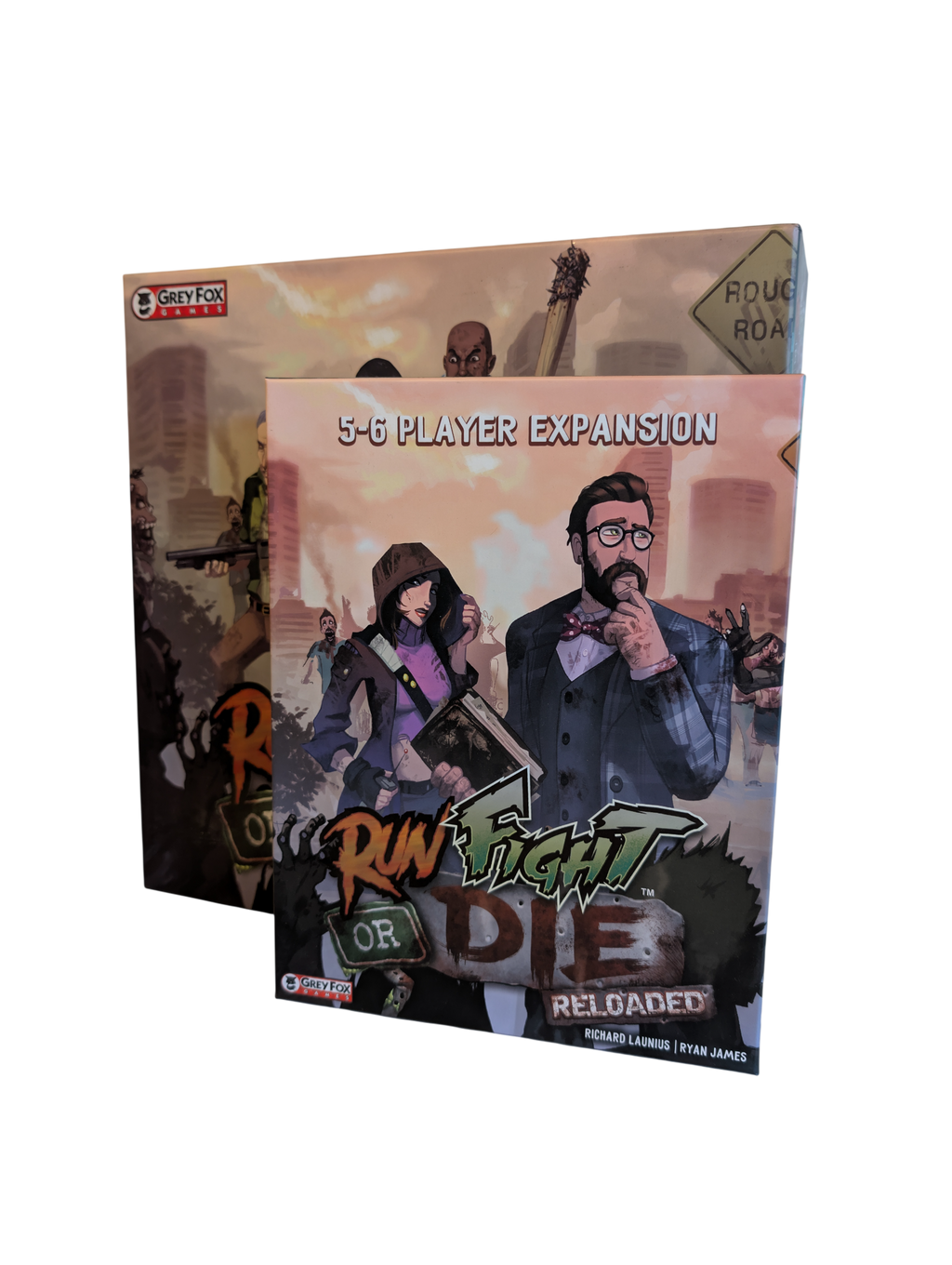 Run Fight or Die Reloaded with 5/6 Player Expansion (used)