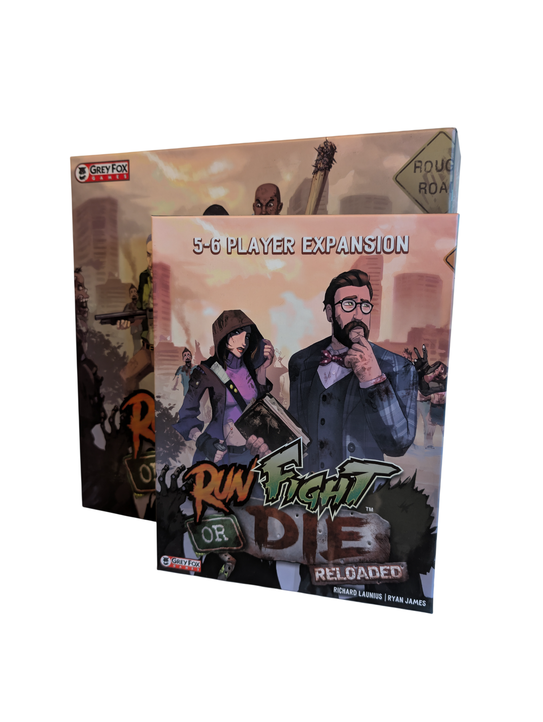 Run Fight or Die Reloaded with 5/6 Player Expansion (used)