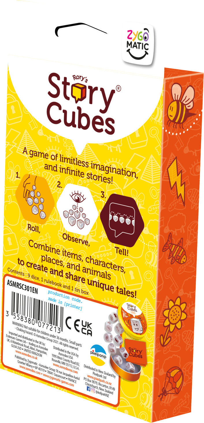 Rorys Story Cubes Classic Blister Pack